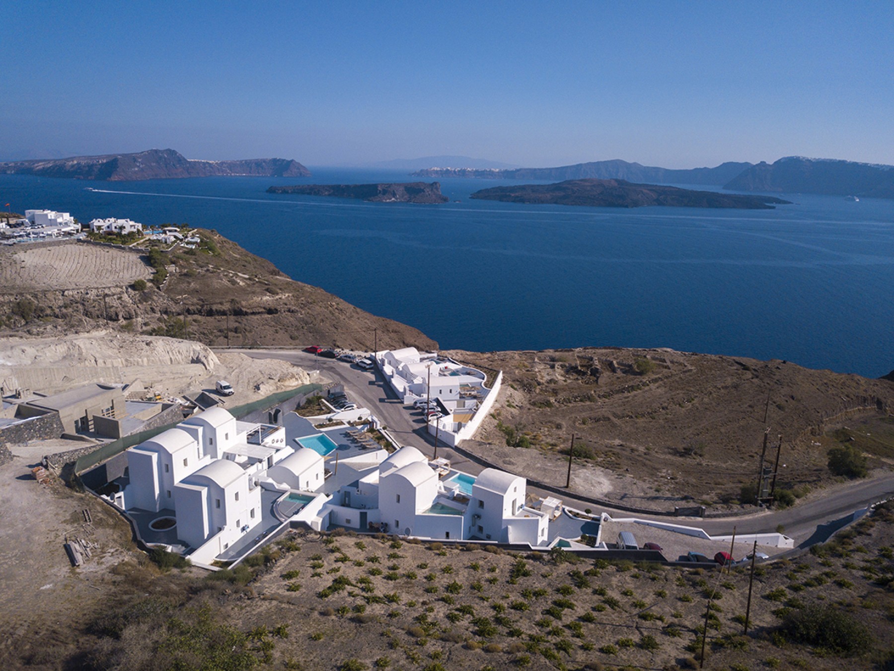 CAPE9 06 Πρωινή λήψη με θέα στην καλντέρα